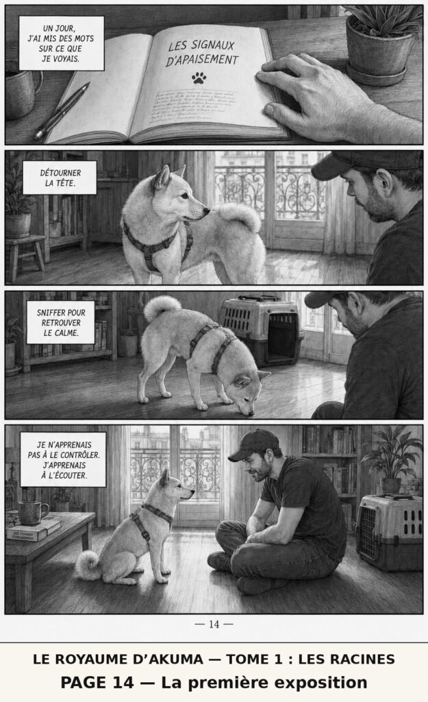 Le Royaume d’Akuma, tome 1 Les Racines — planche 14 : Mettre des mots sur ce que je voyais