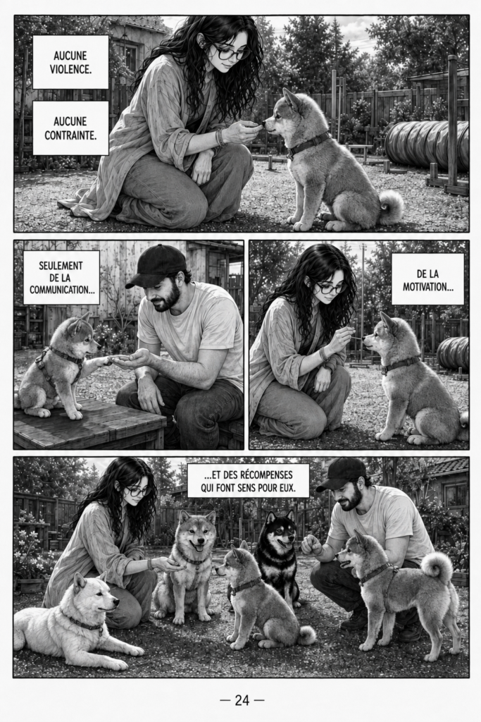 Le Royaume d’Akuma, tome 1 Les Racines — planche 24 : Aucune violence, seulement de la communication