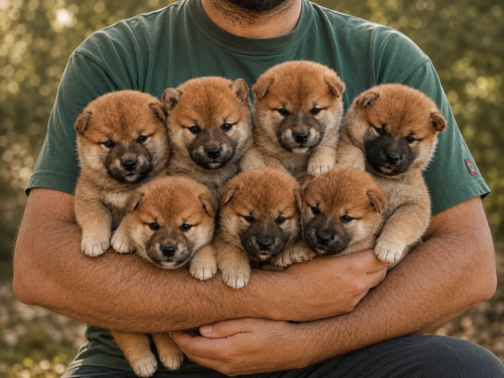 Chiots Shiba Inu de la Portée 2026-B au Royaume d'Akuma